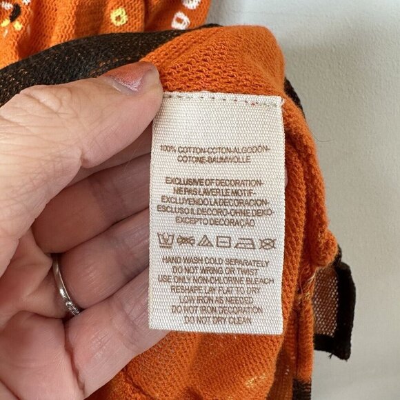 Orange and Brown Women's Top - Picture 10 of 15